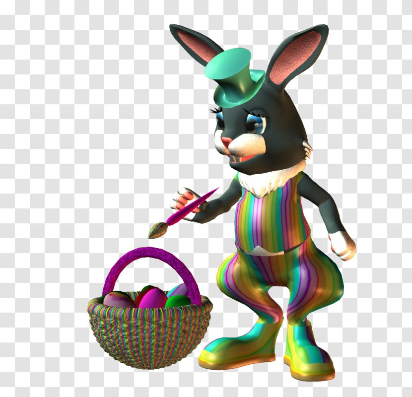 Easter Bunny Rabbit Hare Transparent PNG