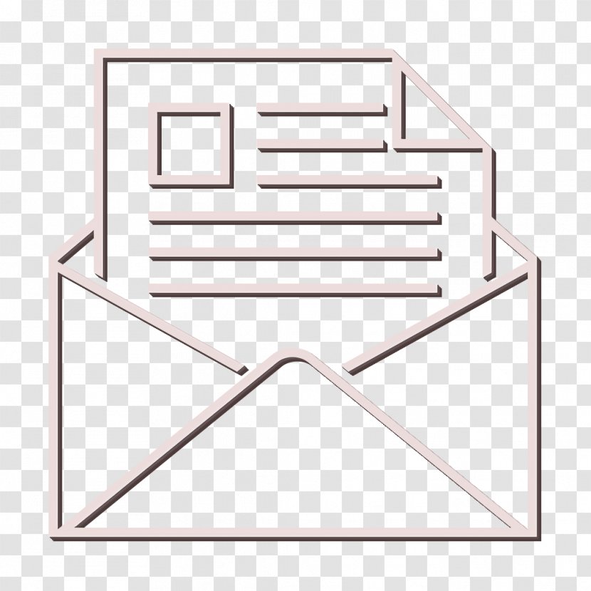 Envelope Icon - Paper - Rectangle Logo Transparent PNG