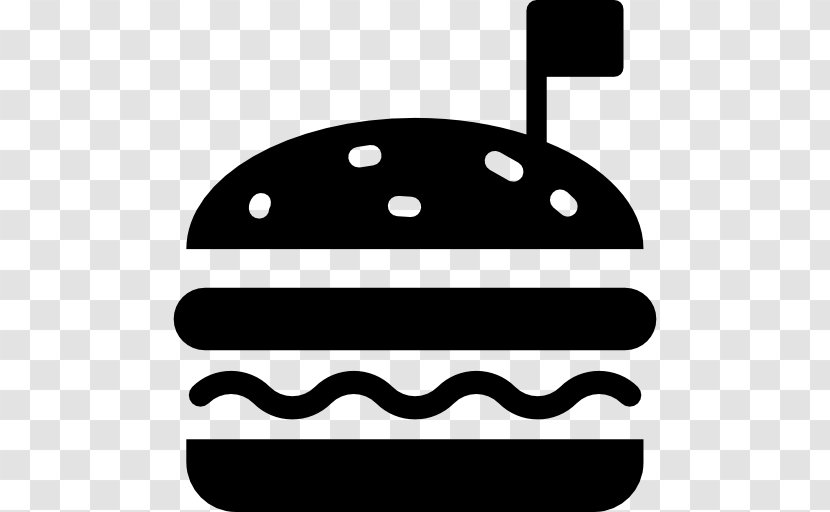 Hamburger Junk Food Fast Street Buffalo Wing - Black - Burger And Sandwich Transparent PNG