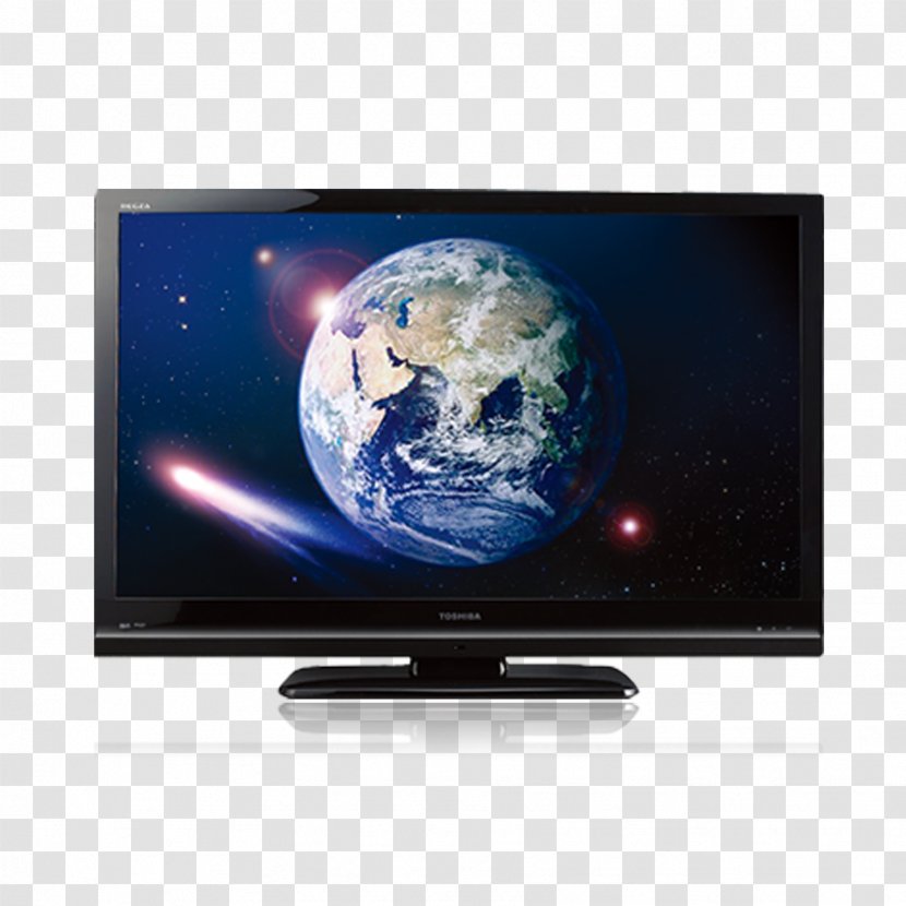 Earth The Blue Marble Planet Photography Illustration - Led Backlit Lcd Display - HD TV Free To Pull Material Transparent PNG