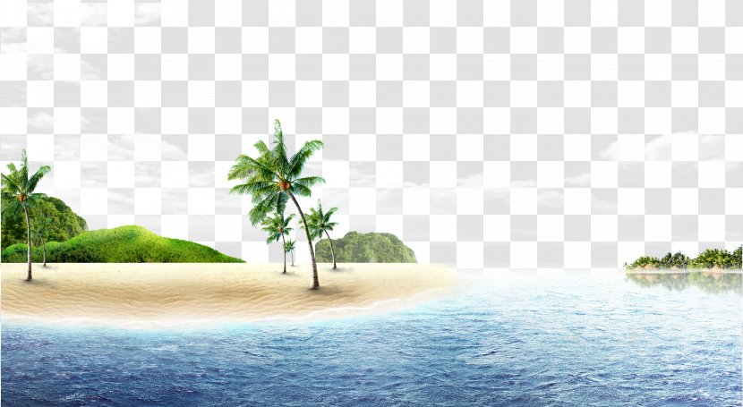 Beach Sea Download Computer File - Seascape Transparent PNG