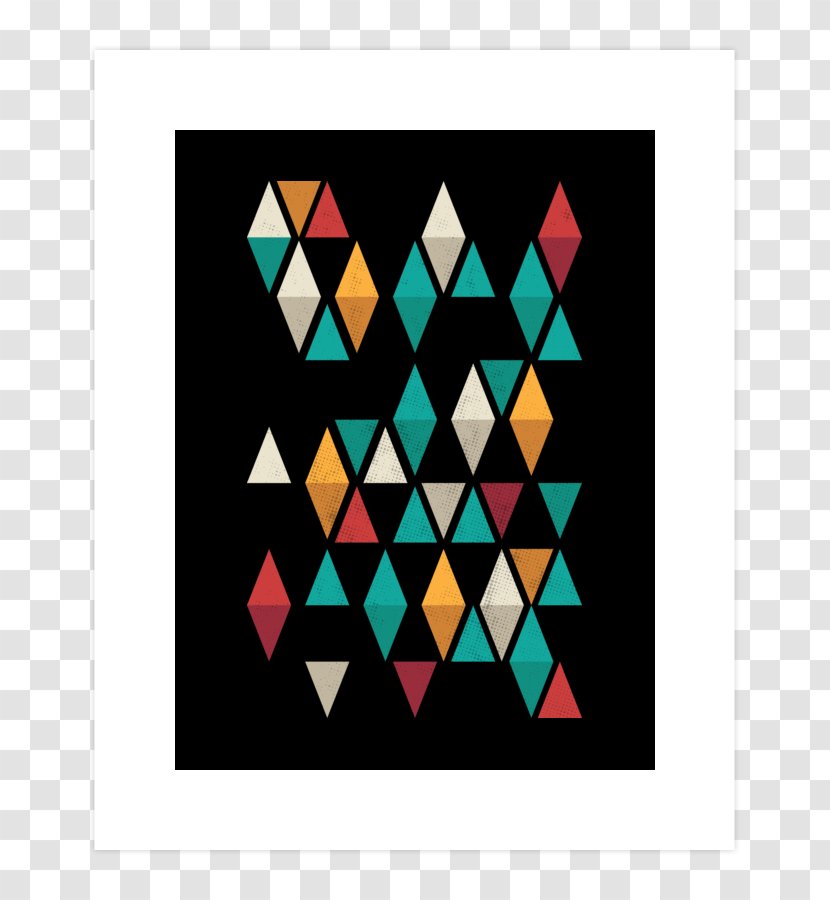 Graphic Design Symmetry Triangle Pattern - Rectangle Transparent PNG