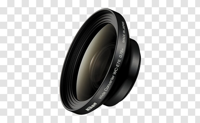 Wide-angle Lens Camera Nikon WC E76 - Close Up Transparent PNG