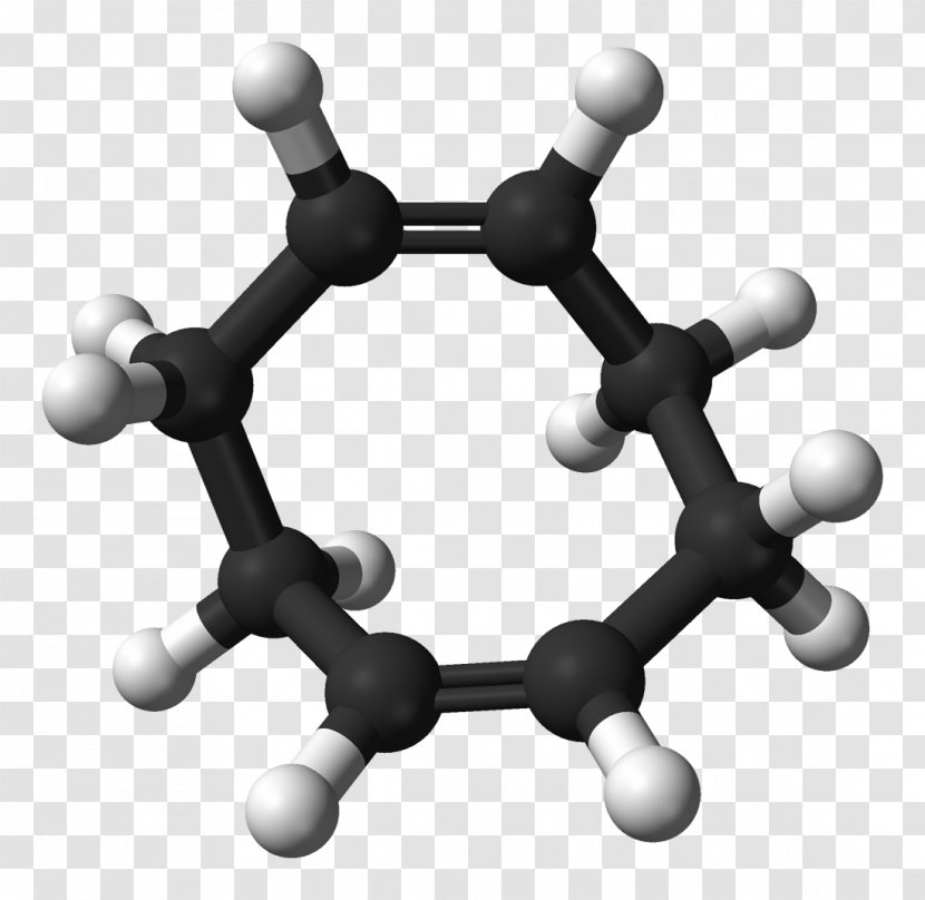 Ethylene 1,5-Cyclooctadiene Chemistry Alkene Science - Molecule Transparent PNG