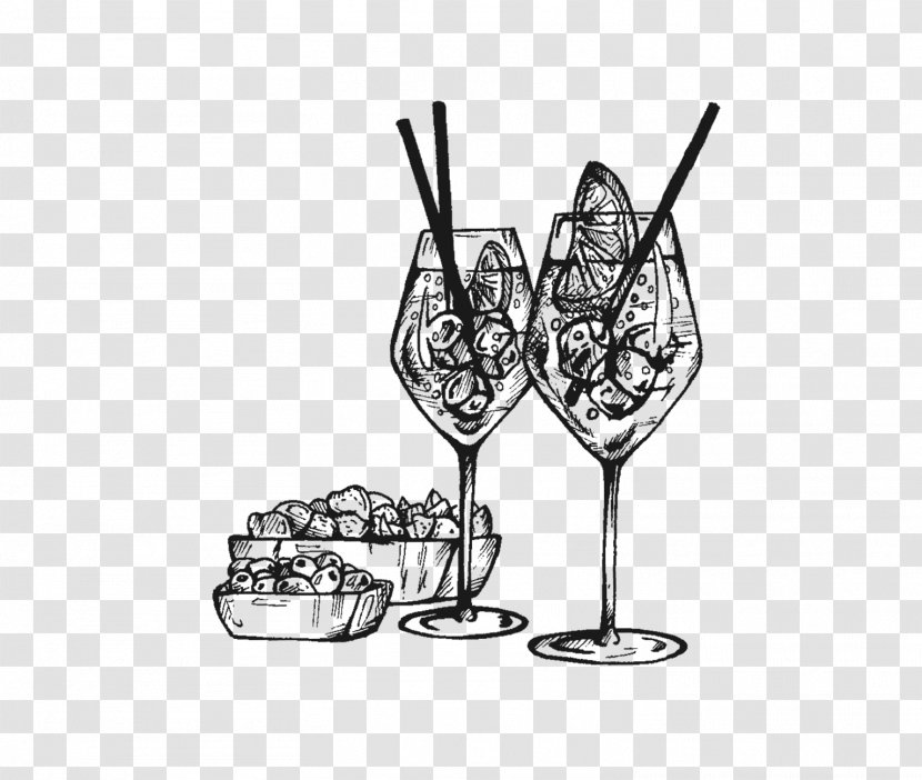 Wine Glass Nuclear Medicine G. Villa Champagne - Stemware - Aperitivo Transparent PNG