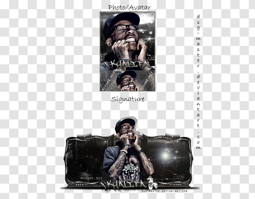 Poster Album Cover Brand Tattoo - Wiz Khalifa Transparent PNG
