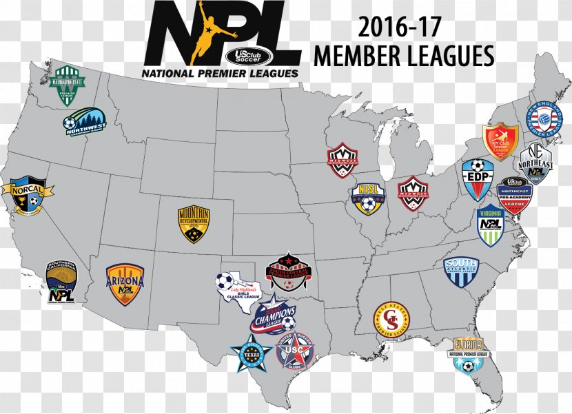 National Premier Leagues League US Club Soccer United States Youth Association - Us Transparent PNG