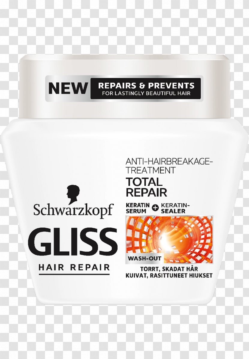 Schwarzkopf Gliss Ultimate Repair Shampoo Hair Care - Bestprice Transparent PNG