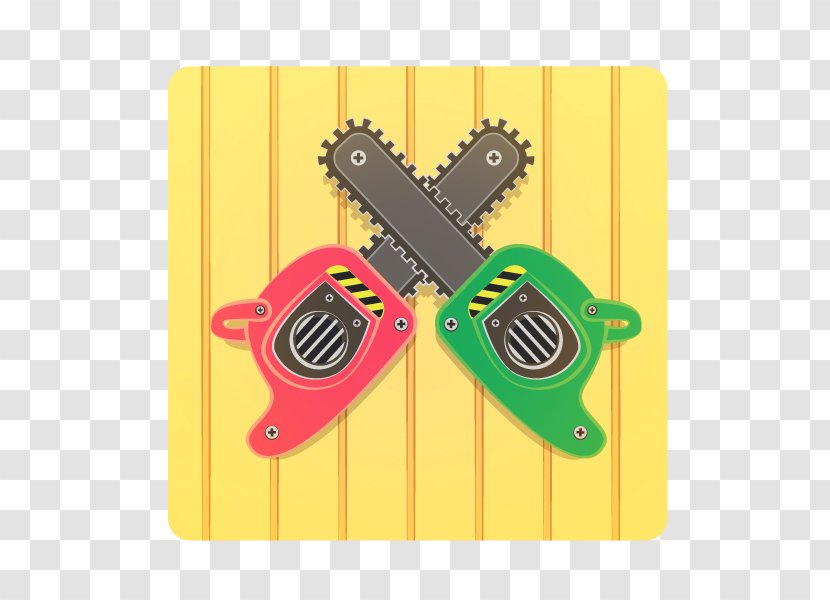 Chainsaw Cardboard - Chain Transparent PNG