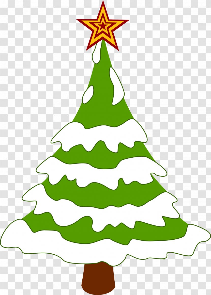 Christmas Tree Drawing Clip Art - Gift Transparent PNG