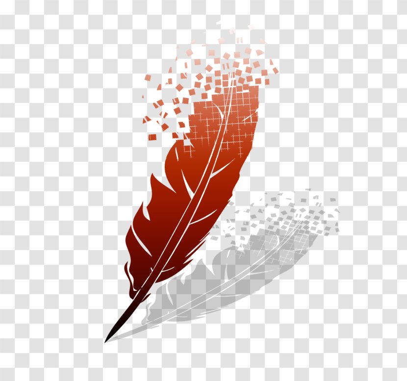 Quill Pen Drawing Writer Image Transparent PNG