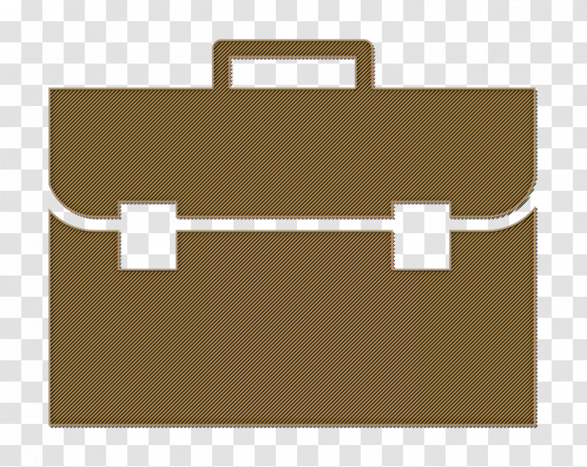 Business Icon Briefcase Frontal View Icon Bag Icon Transparent PNG