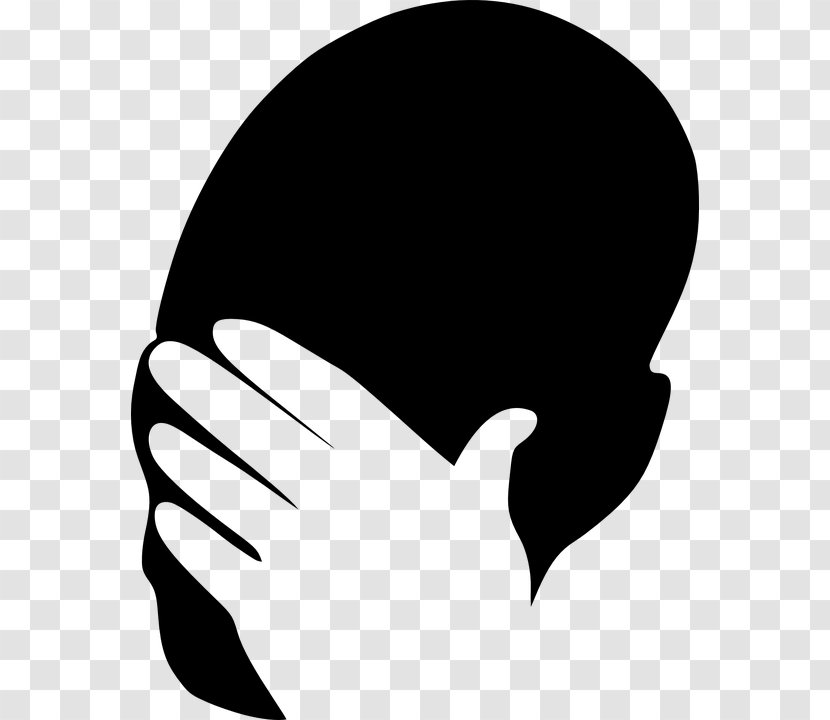 Facepalm Emoticon Clip Art - Head - Erg Chigaga Transparent PNG