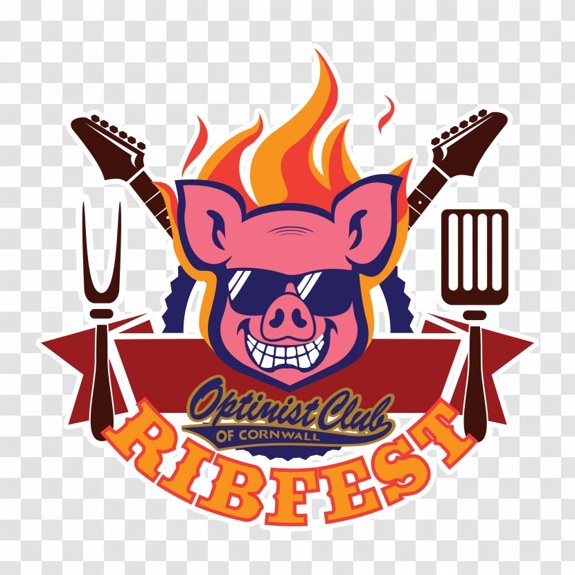 Cornwall Barbecue Ribfest Festival Logo - Ribs - Food Carnival Transparent PNG