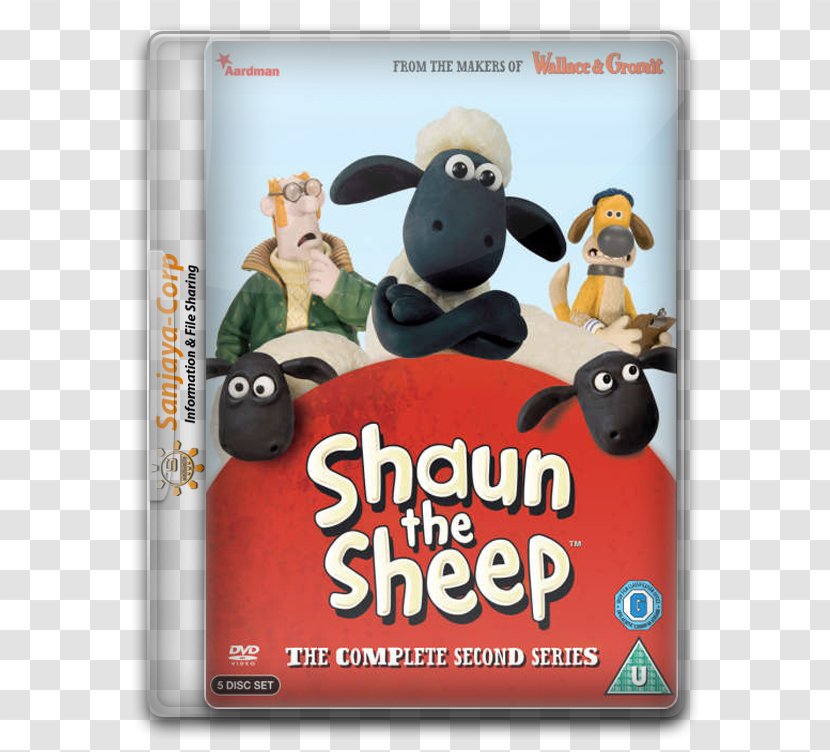 DVD Film Television Show Animaatio Comedy - Shaun The Sheep 2 - Dvd Transparent PNG
