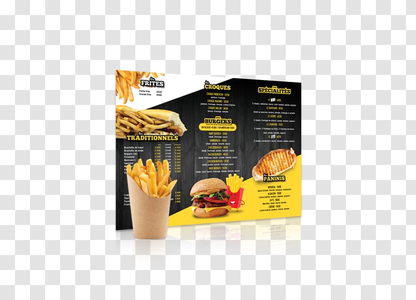 Fast Food Restaurant Digital Printing Arkeo Laser - Data - Burger Flyer Transparent PNG