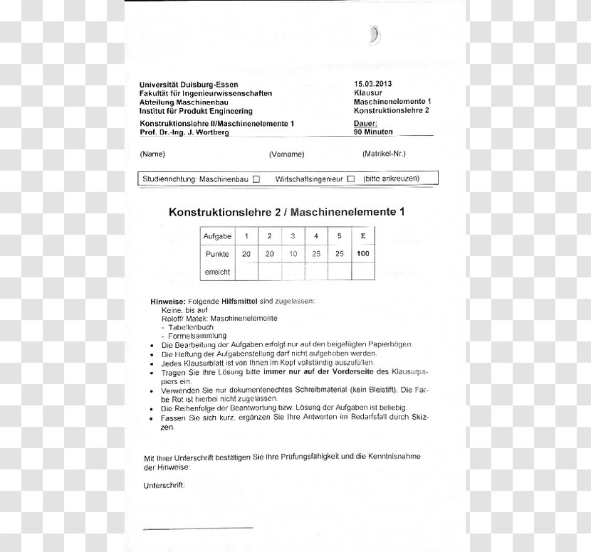 Cover Letter Résumé Document Template - Writing - Study Elements Transparent PNG