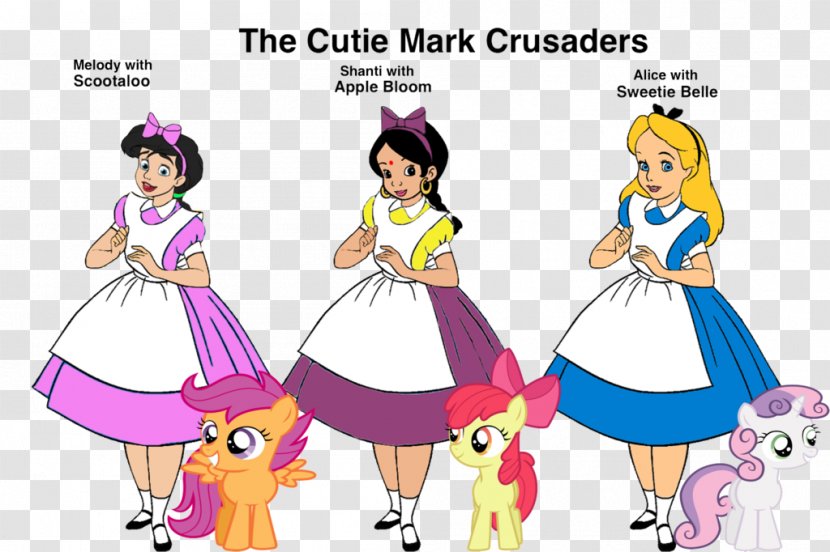 Scootaloo Cutie Mark Crusaders Art Sweetie Belle Apple Bloom - Heart - Disney Girls Transparent PNG