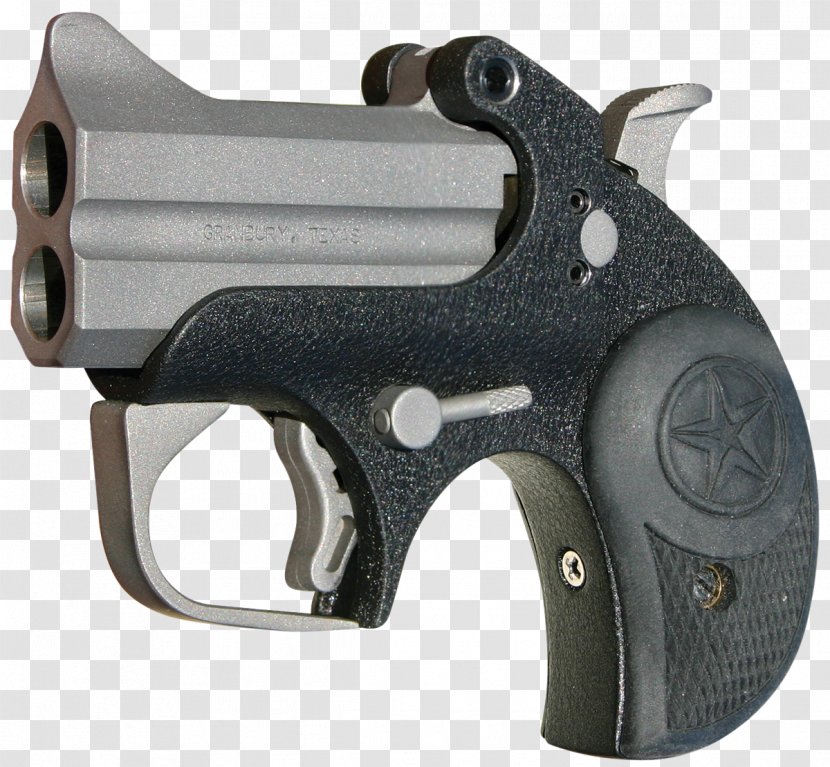 Trigger Firearm Derringer Bond Arms Revolver - Handgun - Weapon Transparent PNG