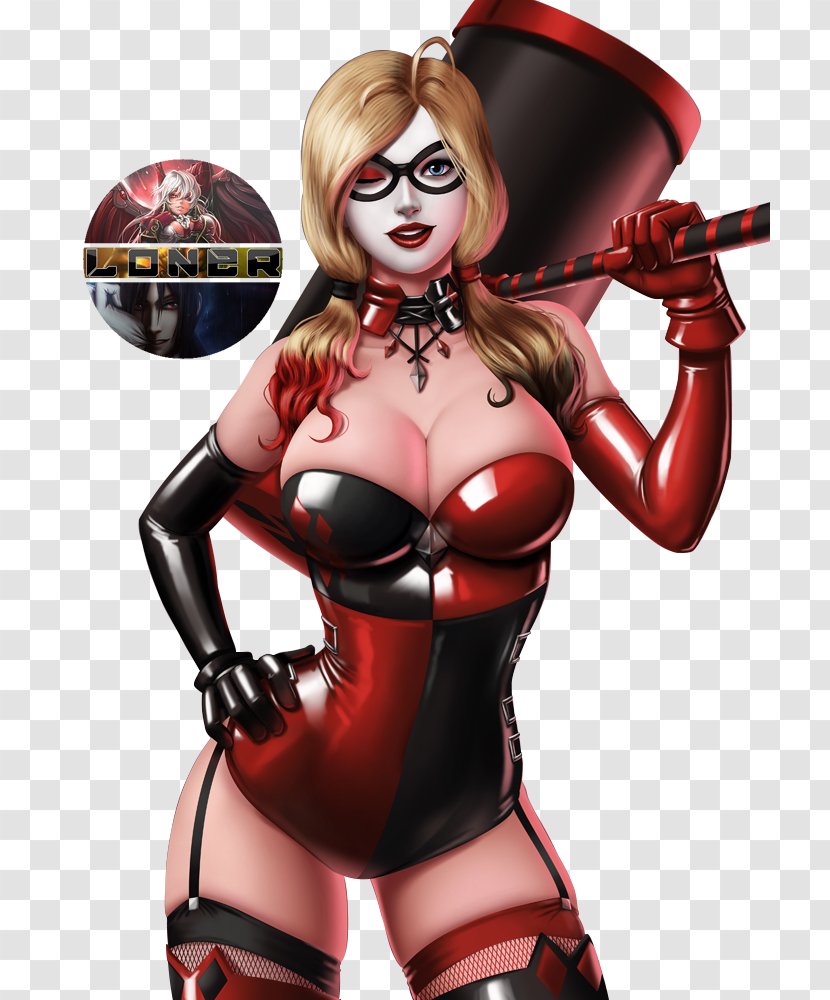 Harley Quinn Joker Supervillain Batman - Cartoon Transparent PNG