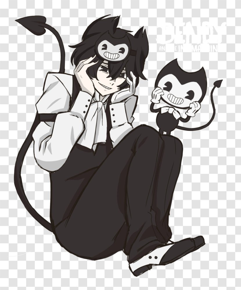 Bendy And The Ink Machine Drawing Homo Sapiens DeviantArt Sketch - Heart - Ship Transparent PNG