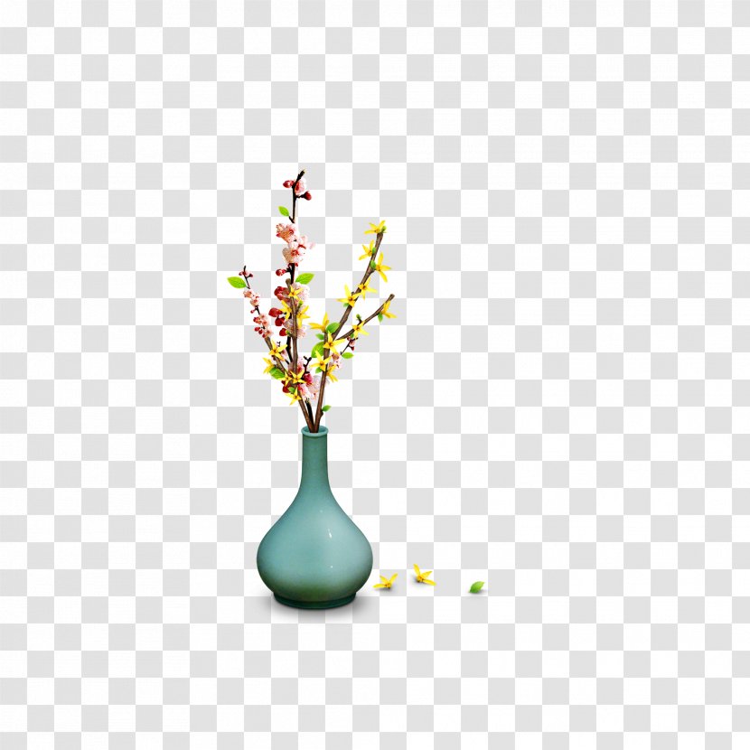 Flower Bouquet Vase Download Transparent PNG