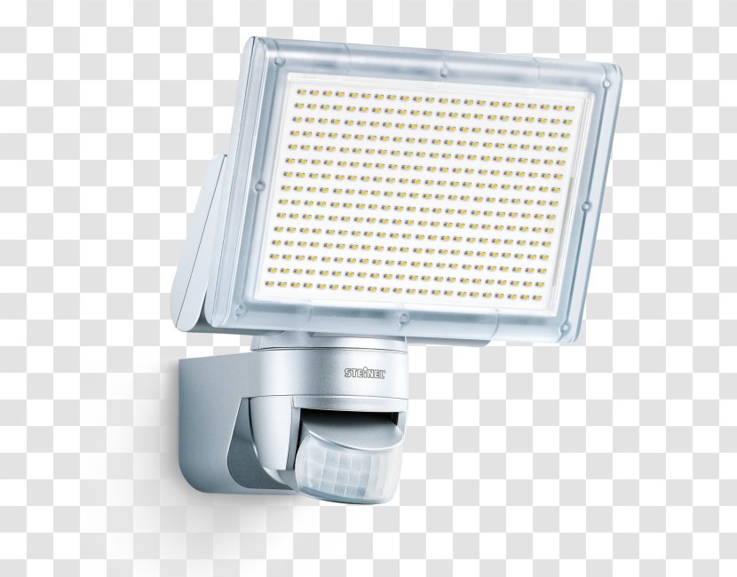 Light-emitting Diode Searchlight LED Lamp Lighting - Steinel Sensor Led Floodlight Xled Home 3 - 1 Transparent PNG