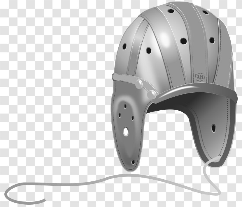 American Football Helmets Clip Art - Leather - Person With Helmut Transparent PNG