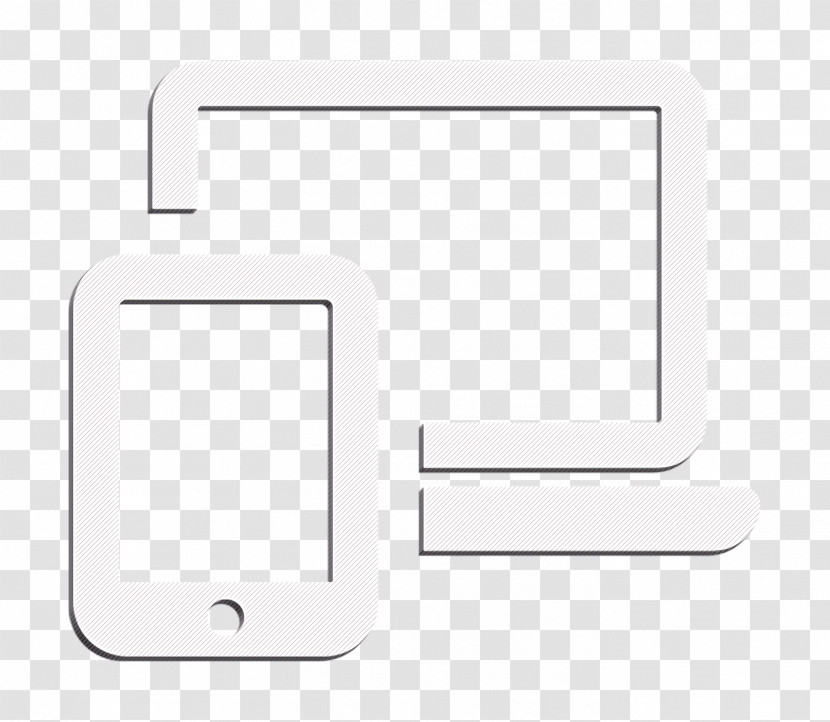 Responsive Web Icon Tablet And Laptop Icon Open Laptop Icon Transparent PNG