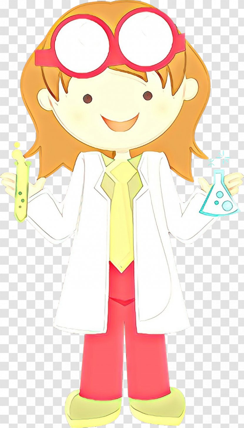 Scientist Cartoon - Science - Smile Transparent PNG