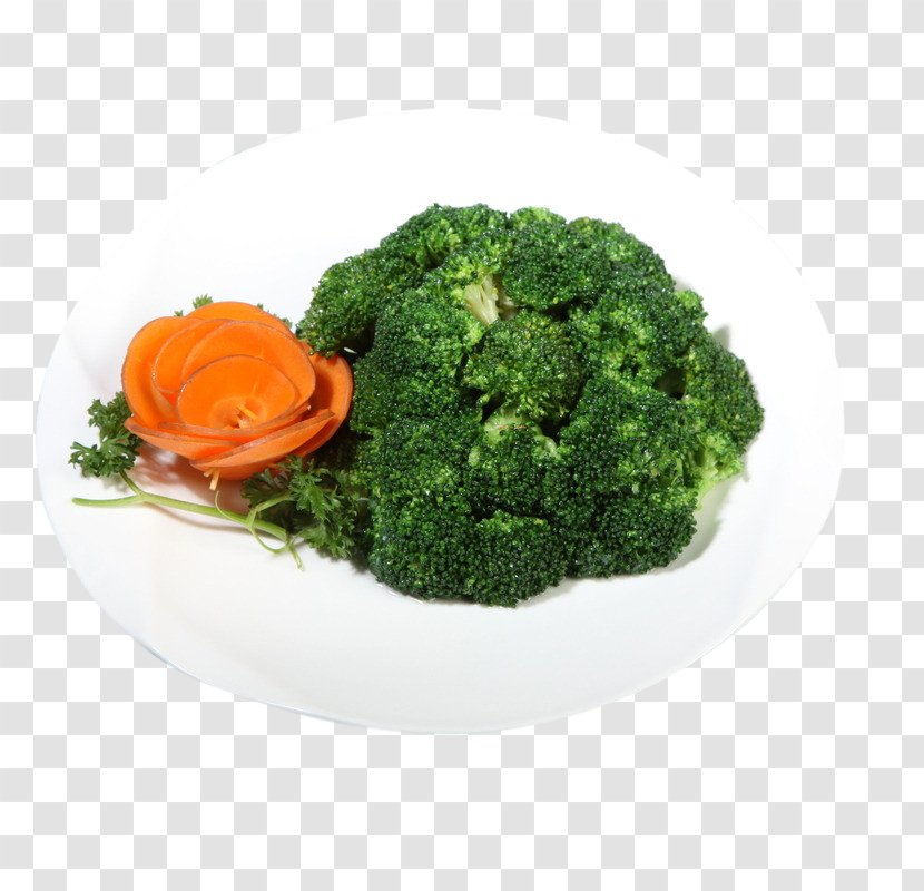 Broccoli Cauliflower Food Vegetable - Vegetarian Transparent PNG