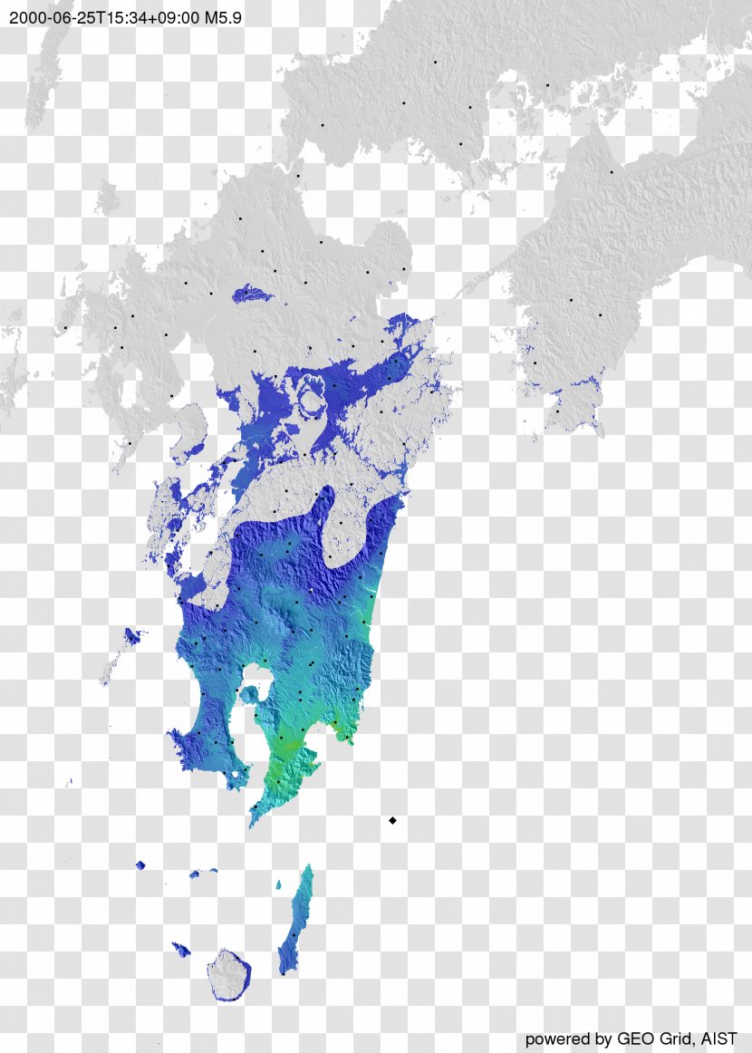Map Kyushu Fujitsu Arrows M04 Water Resources - World Transparent PNG