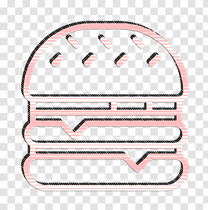 Cheeseburger Icon Fast Food Icon Burger Icon Transparent PNG