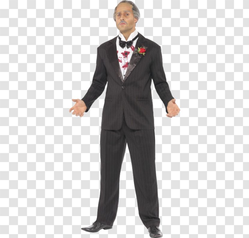 The Godfather Costume Party Suit Halloween - Clothing - Card Clean Transparent PNG