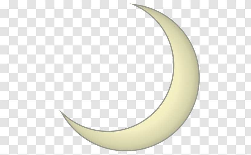 Crescent Circle Domestic Pig Material - Symbol - Moon Transparent PNG