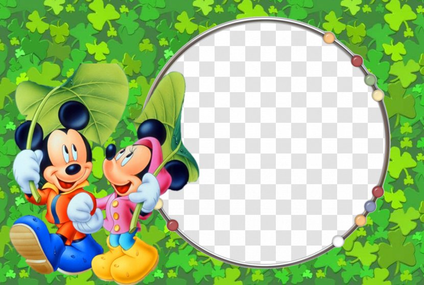 Mickey Mouse Minnie Picture Frames Cartoon - Leaf - Trap Transparent PNG