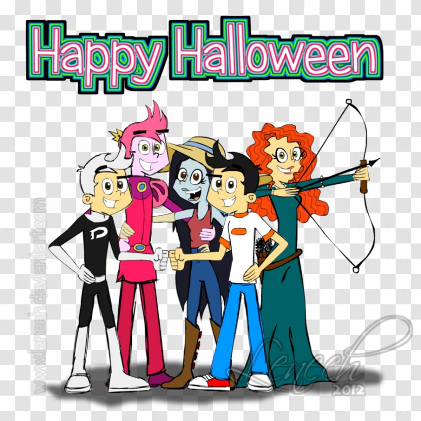 Clip Art Illustration Human Behavior Graphic Design Cartoon - Area - Happy Halloween Transparent PNG