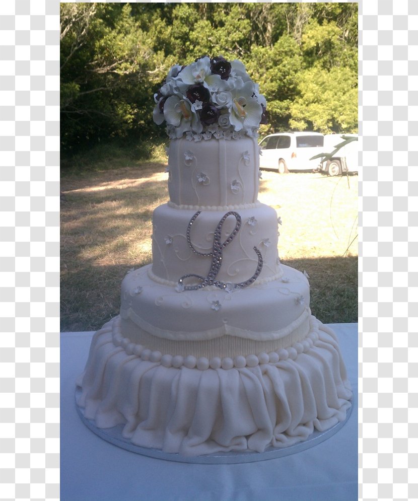 Wedding Cake Buttercream Decorating - Illustration Transparent PNG