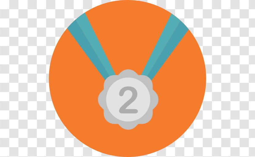 Silver Medal Award - Orange - Tricorder X Prize Transparent PNG