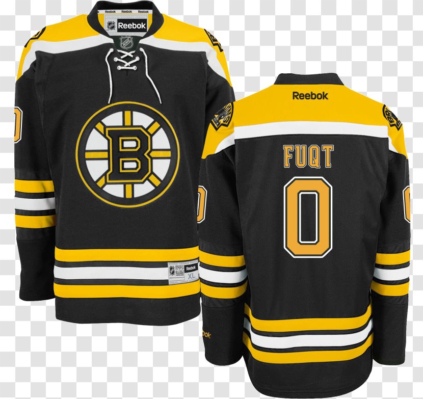 Boston Bruins National Hockey League Jersey NHL Uniform Ice - Sports Fan Transparent PNG