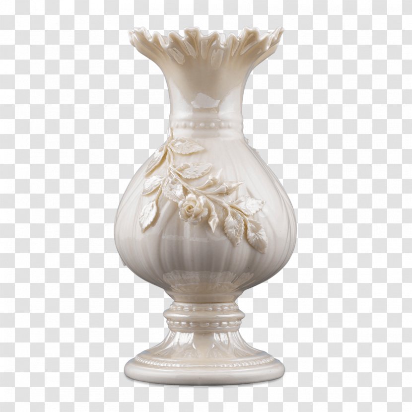 Vase Belleek Pottery Porcelain Ribbon Transparent PNG