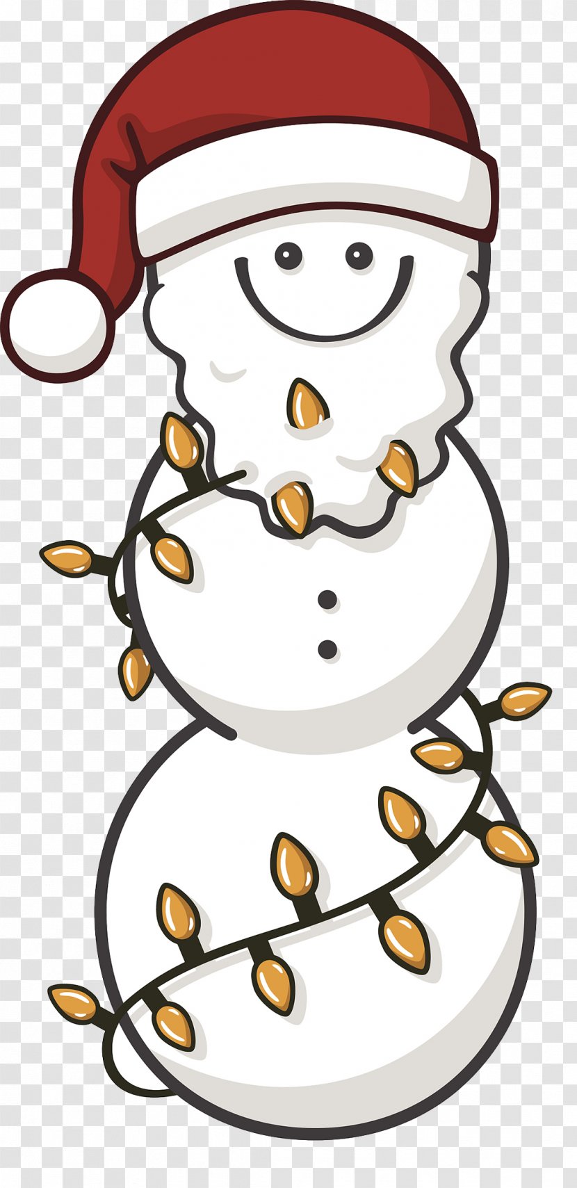 Snowman Christmas Illustration - L - Cartoon Transparent PNG