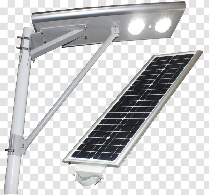 Solar Street Light LED Light-emitting Diode - Panel Transparent PNG