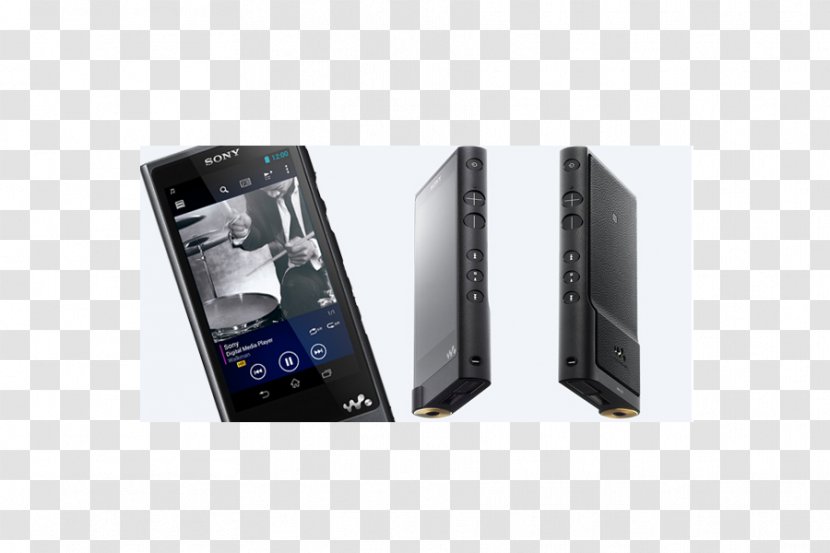 Mobile Phones Sony Walkman NW-ZX2 Digital Audio MP3 Player - Frame Transparent PNG