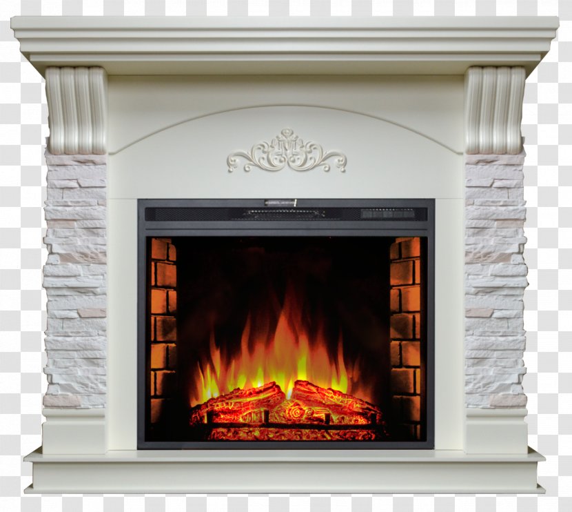 Electric Fireplace Hearth Electricity Portal Transparent PNG