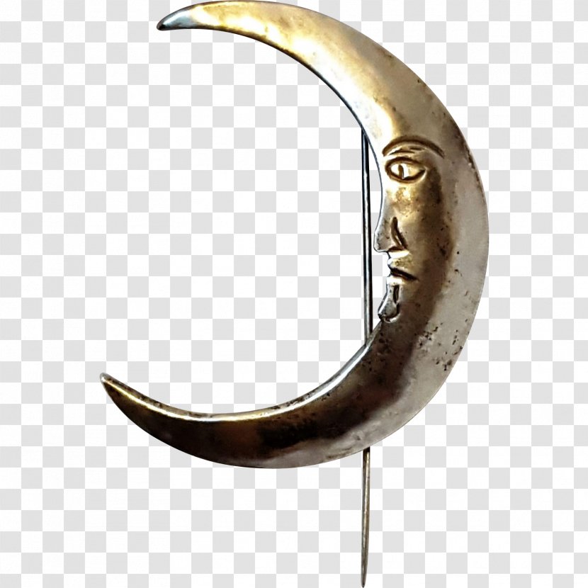 Man In The Moon Crescent Face Transparent PNG