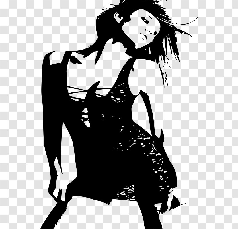 Dance T-shirt Woman - Cartoon - Dancing Party Transparent PNG