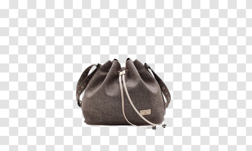 Handbag Rope Wool - Gray Bag Transparent PNG