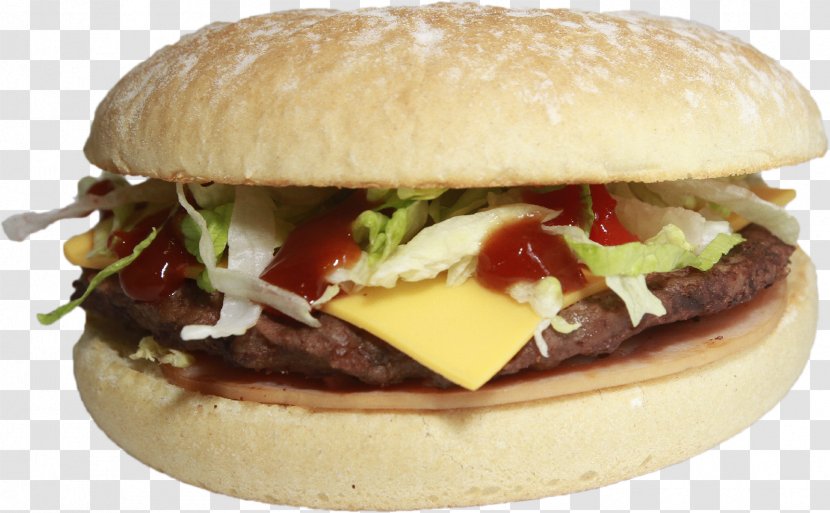 Hamburger Pan Bagnat Cheeseburger Breakfast Sandwich Veggie Burger - Chicken Meat Transparent PNG