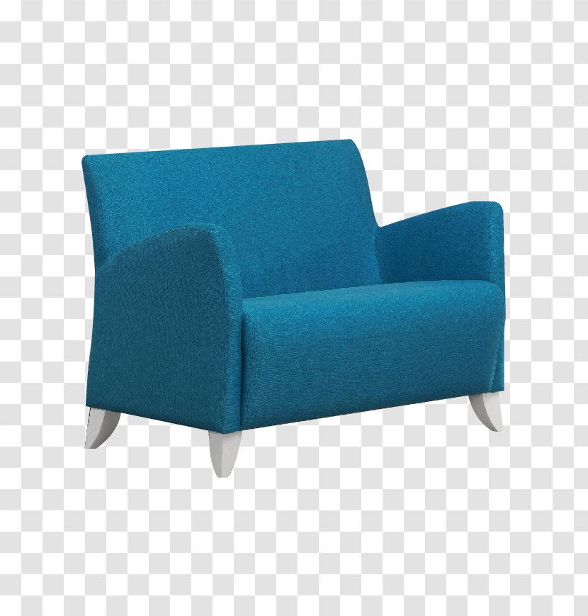 Chair Couch Furniture Cushion Chaise Longue - Turquoise Transparent PNG
